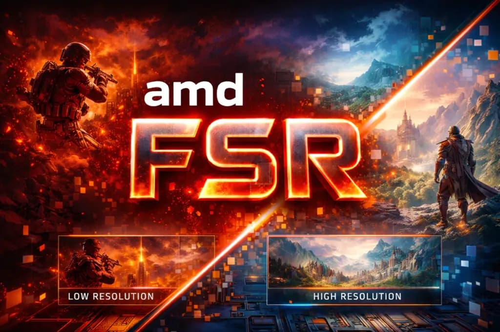 AMD FSR Spiegato